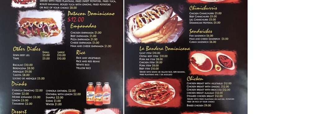 Pikadera Restaurant menu 1